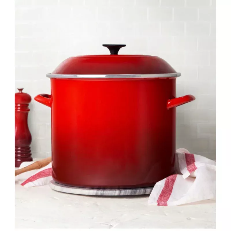 16-qt-stockpot-cerise –16 qt. Stockpot – Cerise