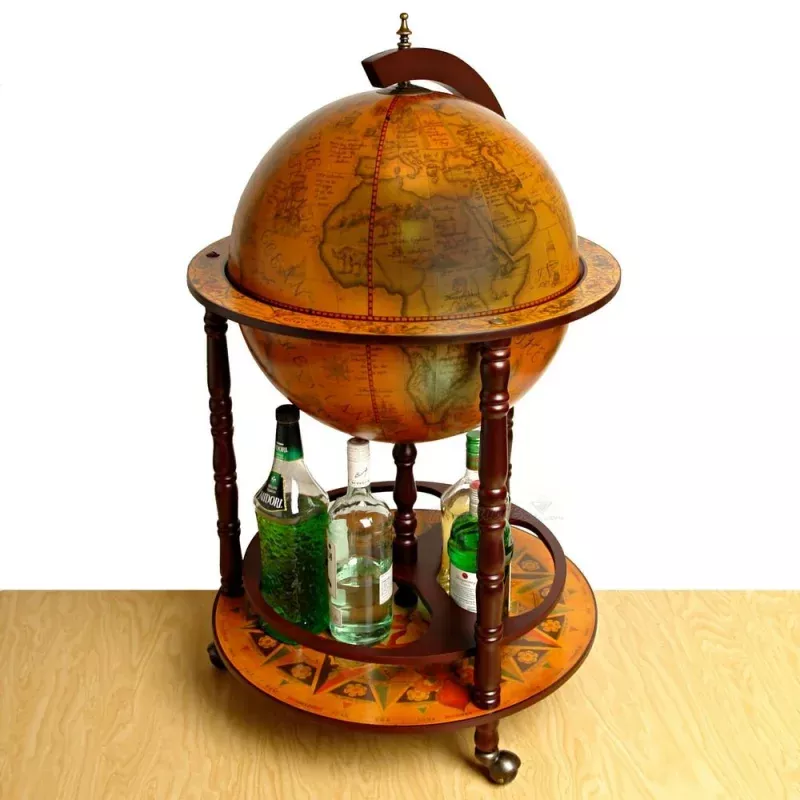 16th Century Italian Replica Globe Bar – 21 diameter