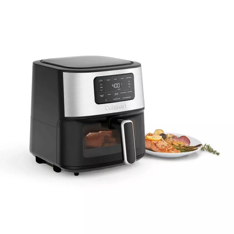 6qt-basket-stainless-steel-airfryer-see-description 6qt Basket Stainless Steel AirFryer (See Description)