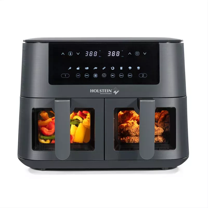8-4-qt-dual-basket-digital-air-fryer 8.4 QT DUAL BASKET DIGITAL AIR FRYER