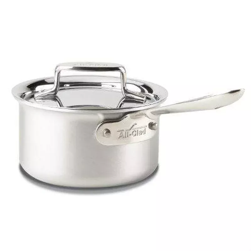 all-clad-d5-brushed-stainless-steel-1-5-qt-saucepan All-Clad d5 Brushed Stainless Steel 1.5 qt. Saucepan