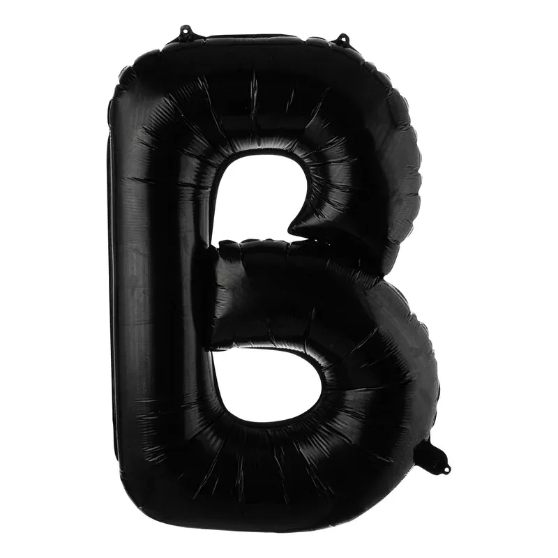 Balloon Mylar Balloonify 40 Inch Letter B Black1 – 1 EACH