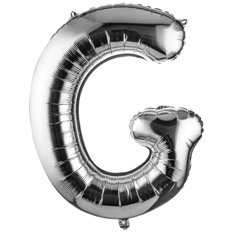 Balloon Mylar Balloonify 40 Inch Letter G Silver1 – 1 EACH