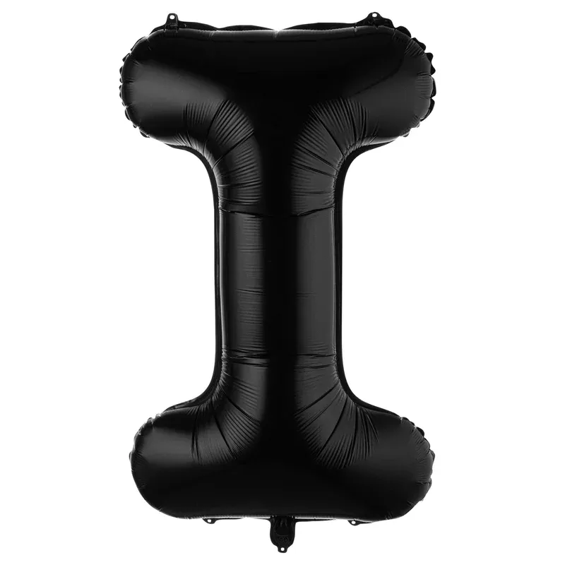 Balloon Mylar Balloonify 40 Inch Letter I Black1 – 1 EACH
