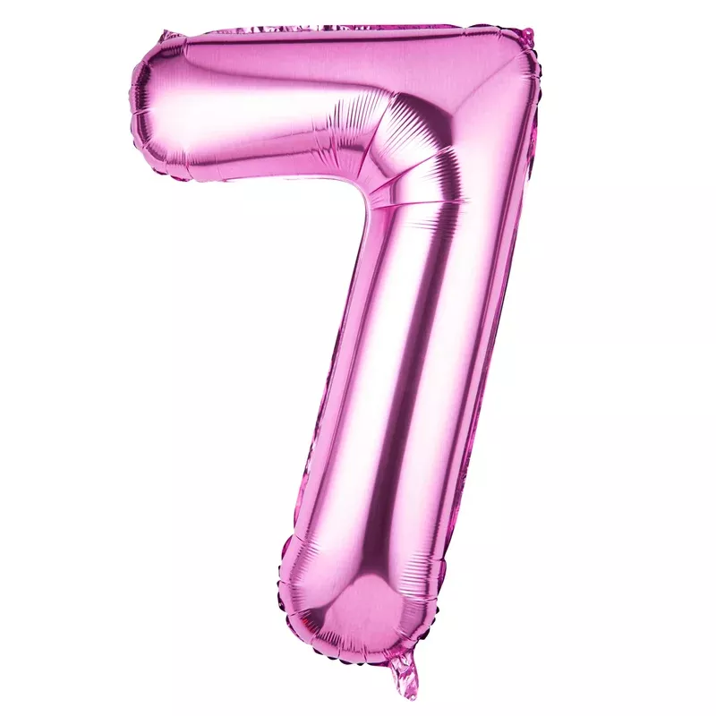 Balloon Mylar Balloonify 40 Inch Number 7 Pink1 – 1 EACH
