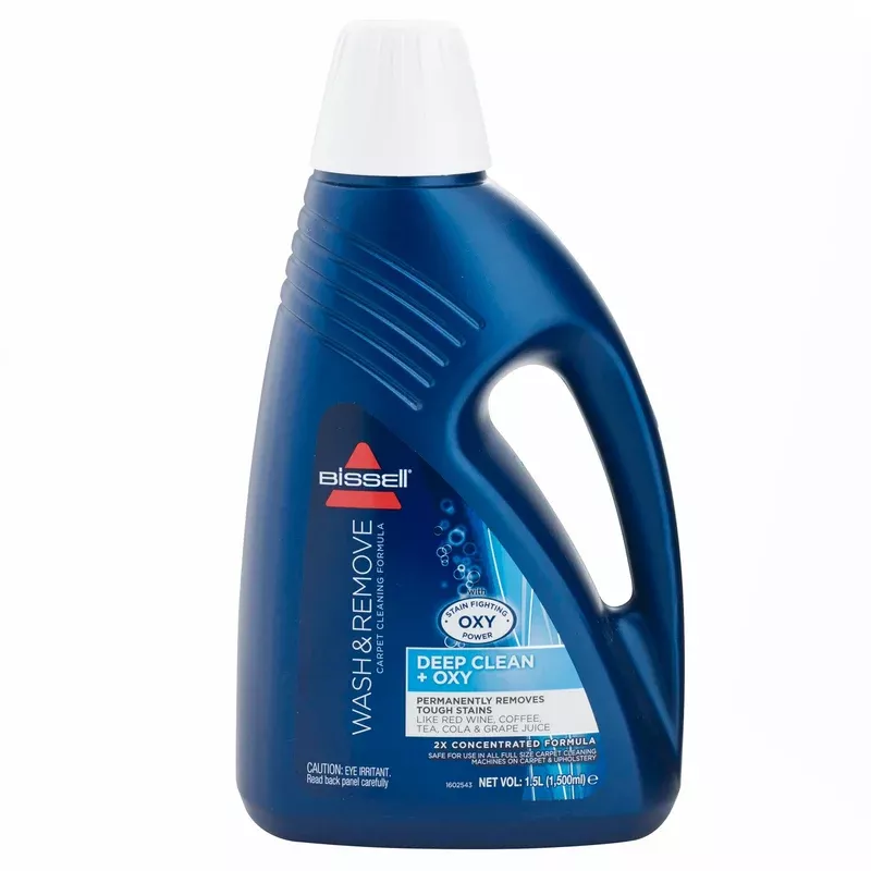 Bissell Wash and Remove Deep Clean Oxy Carpet Stain Remover 1.5L