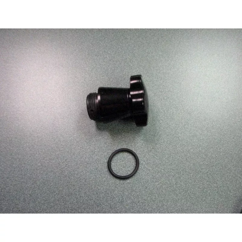 Black Boiler Knob for Tank with Gasket