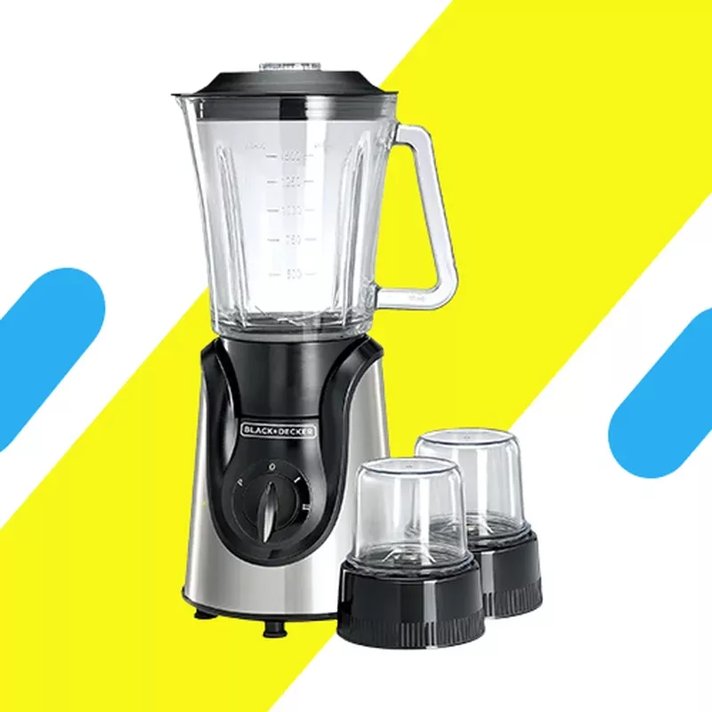black-decker-blender-600w-1-5l-black-bgg600-b9 Black + Decker Blender 600W 1.5L Black – BGG600-B9