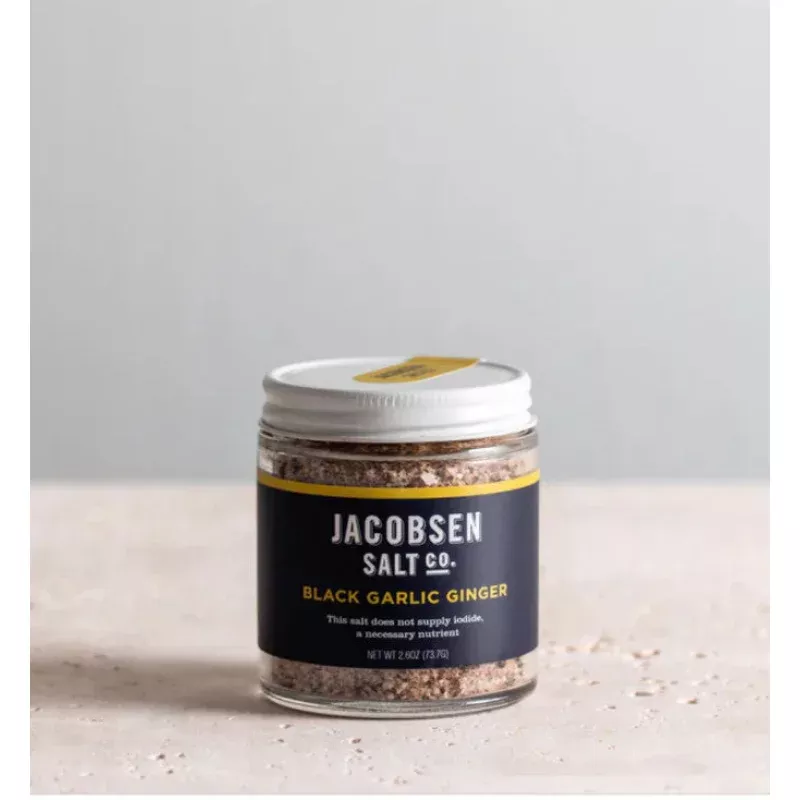 black-garlic-ginger-salt Black Garlic Ginger Salt
