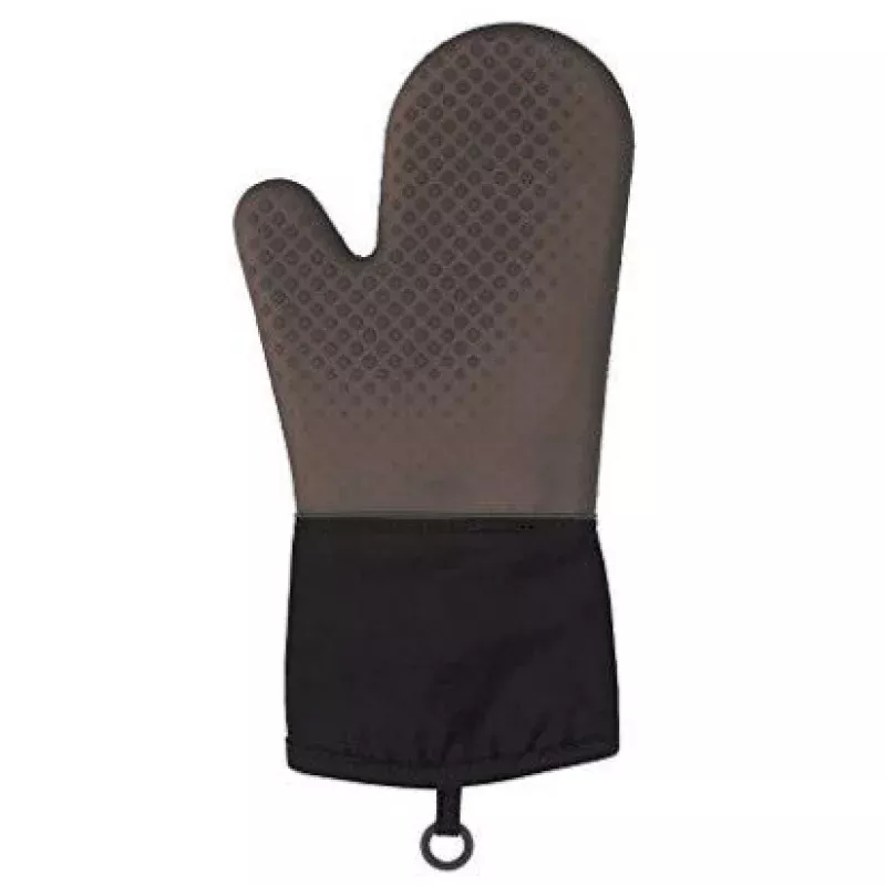 black-silicone-oven-mitt Black Silicone Oven Mitt
