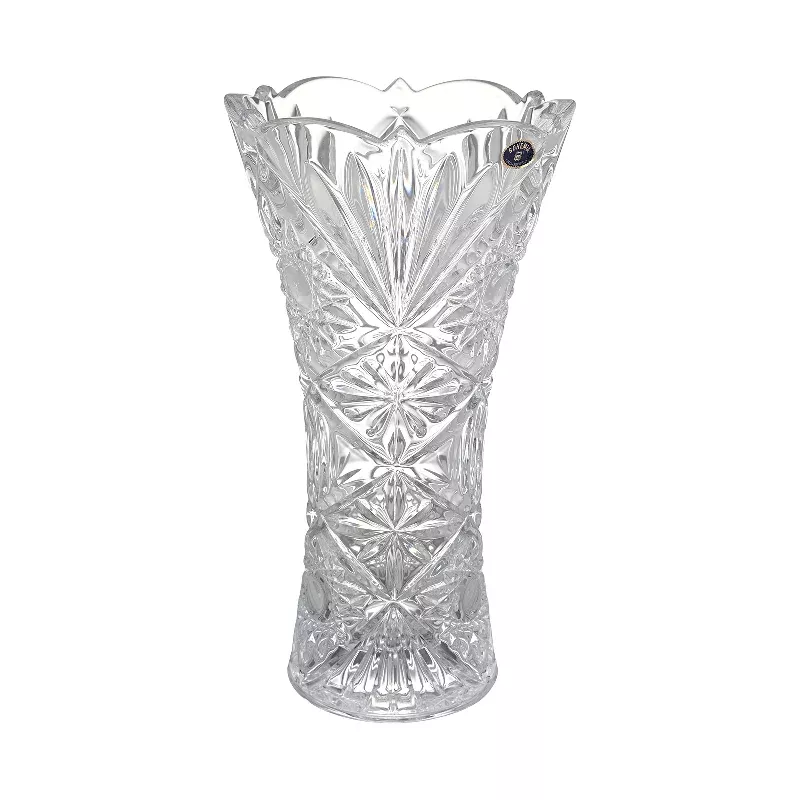 bohemia-crystal-vase-clear-500-pk-16-30-cm Bohemia Crystal – Vase Clear 500 PK – 16×30 cm