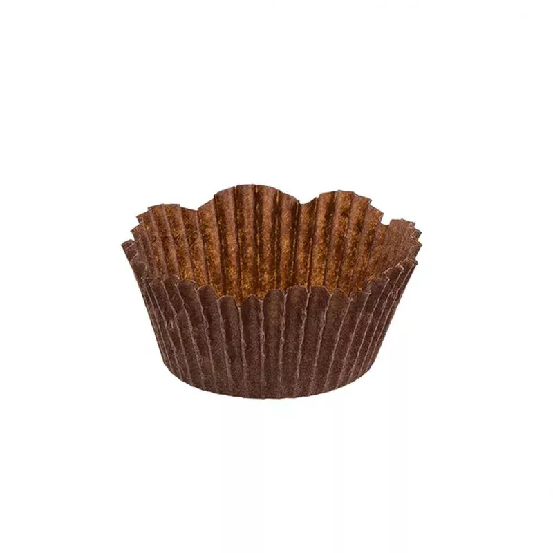 brown-petal-baking-cup Brown Petal Baking Cup