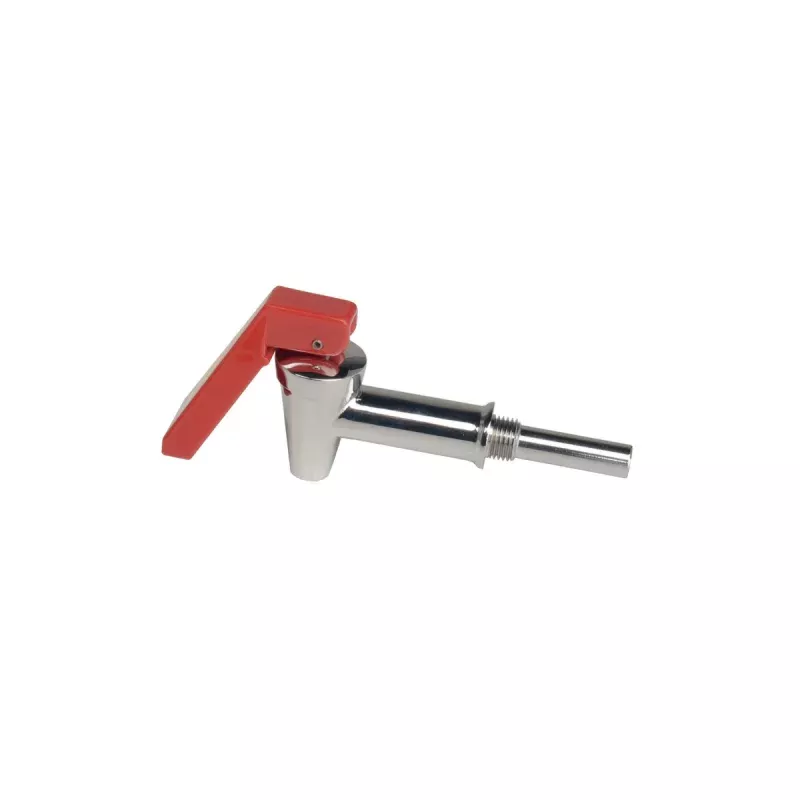bunn-axiom-metal-faucet-with-red-handle Bunn Axiom Metal Faucet with Red Handle