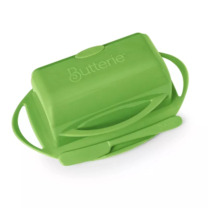butterie-flip-top-butter-dish-in-green Butterie Flip-Top Butter Dish in Green