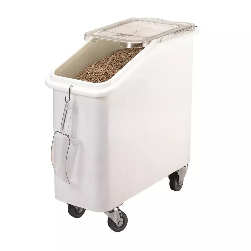 Cambro Ingredient Bin with Slant Top 21 Gal White