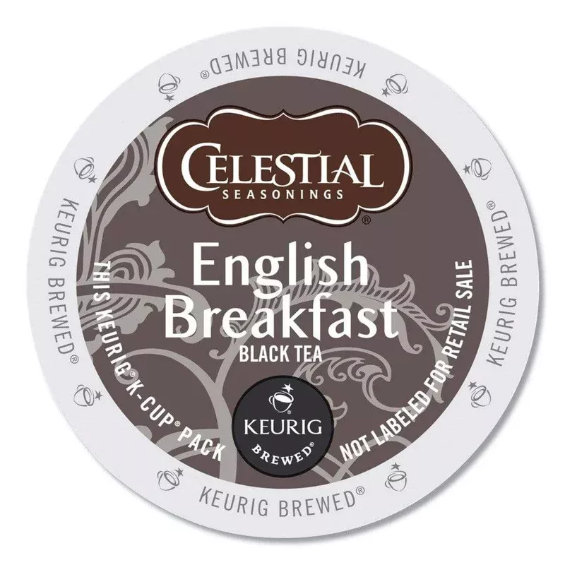 Celestial Seasoning English Breakfast K-Cup Tea – 24 Count Box