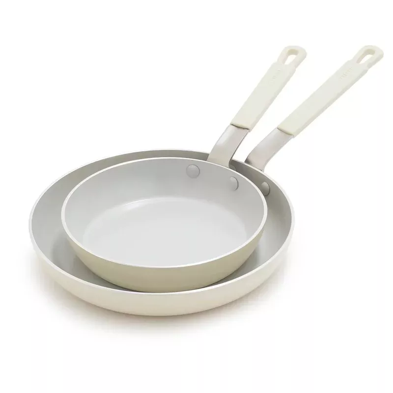 ceramic-nonstick-aluminum-fry-pan-set-cream Ceramic Nonstick Aluminum Fry Pan Set – Cream