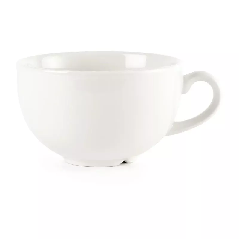 Churchill Plain Whiteware Cappuccino Cups 340ml (Pack of 24) – P883