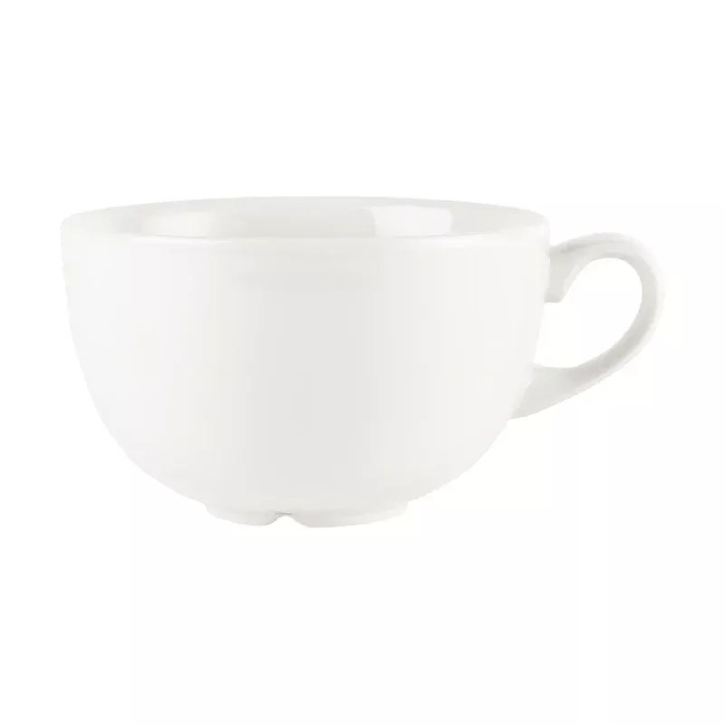 churchill-plain-whiteware-cappuccino-cups-440ml-pack-6-w001 Churchill Plain Whiteware Cappuccino Cups 440ml (Pack of 6) – W001