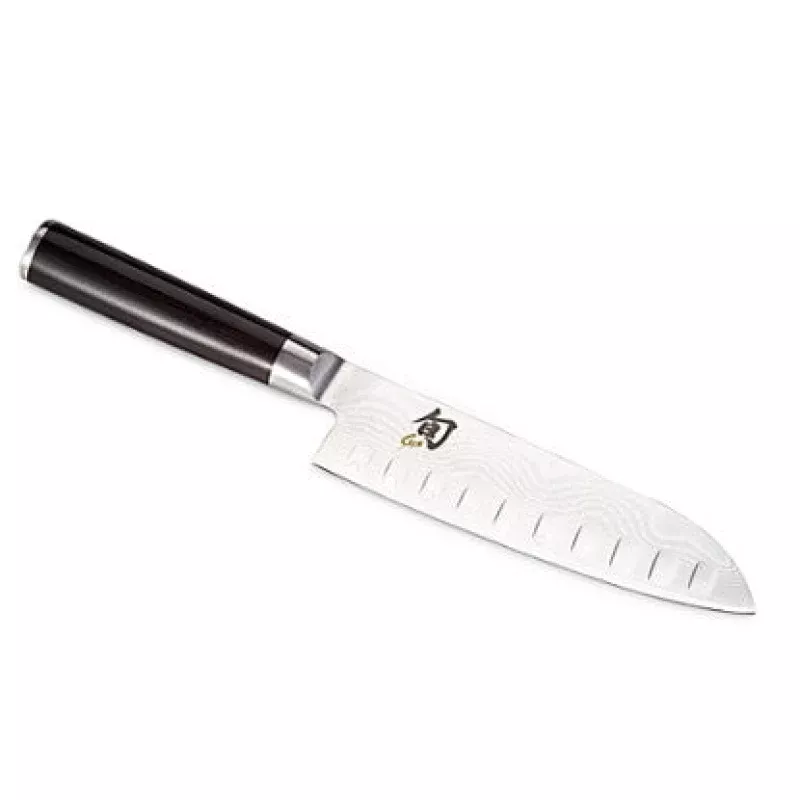 Classic Hollow Ground Santoku 7″