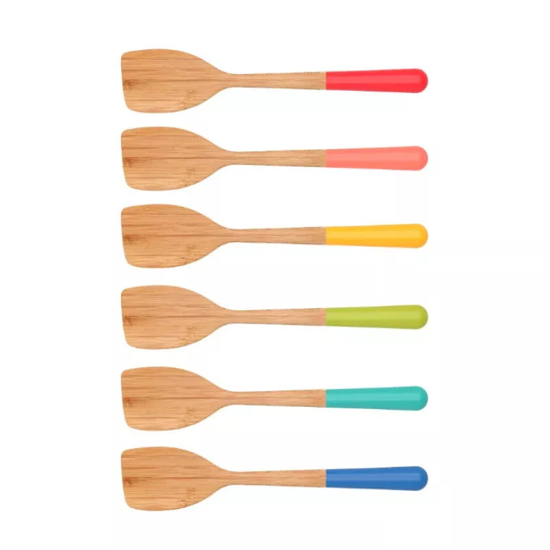 colored-bamboo-spatula Colored Bamboo Spatula