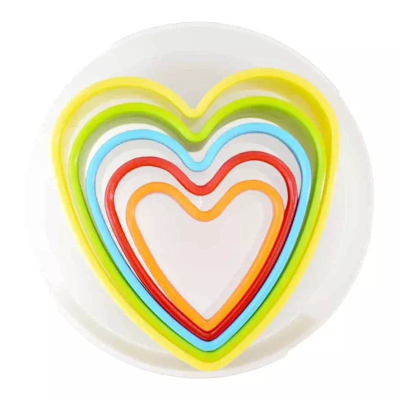 colored-heart-cutters-5pc Colored Heart Cutters 5pc
