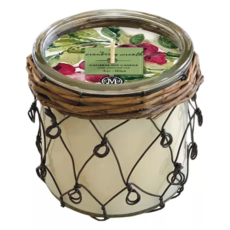 cranberry-wreath-farmhouse-soy-candle-16-oz Cranberry Wreath Farmhouse Soy Candle 16 Oz.