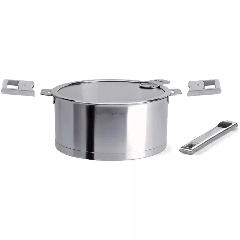 cristel-strate-saucepan-w-handle-set Cristel Strate Saucepan w/ Handle Set