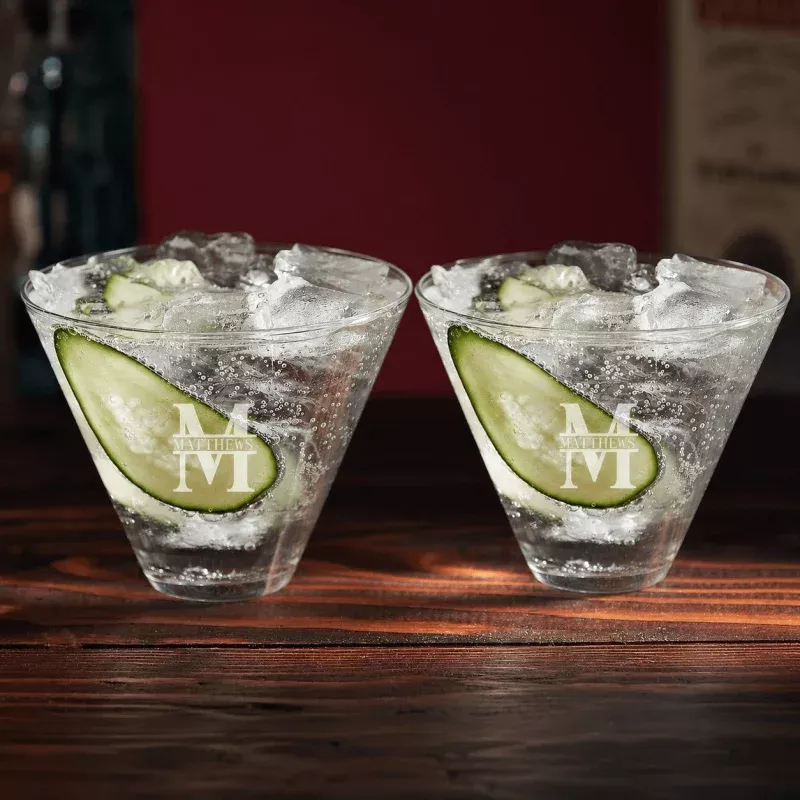 custom-stemless-martini-glasses Custom Stemless Martini Glasses