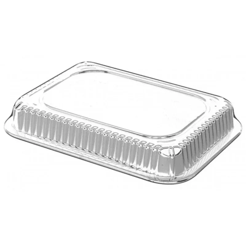 dome-lid-1-1-2-lb-oblong-deep-foil-pan-500-cs Dome Lid For 1 1/2 lb. Oblong Deep Foil Pan 500/CS