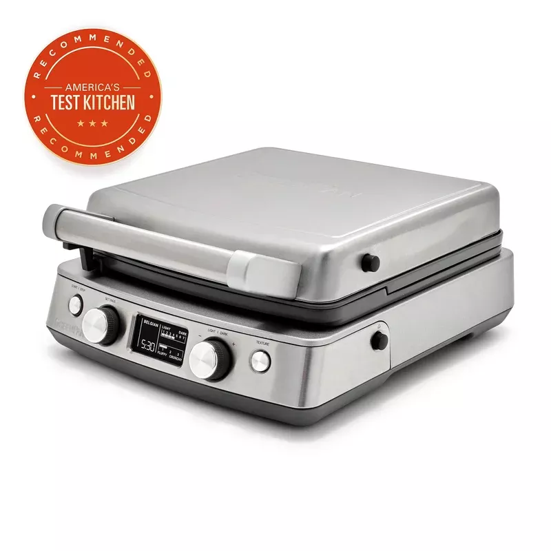 elite-ceramic-nonstick-4-square-waffle-maker-premiere-stainless-steel Elite Ceramic Nonstick 4-Square Waffle Maker | Premiere Stainless Steel