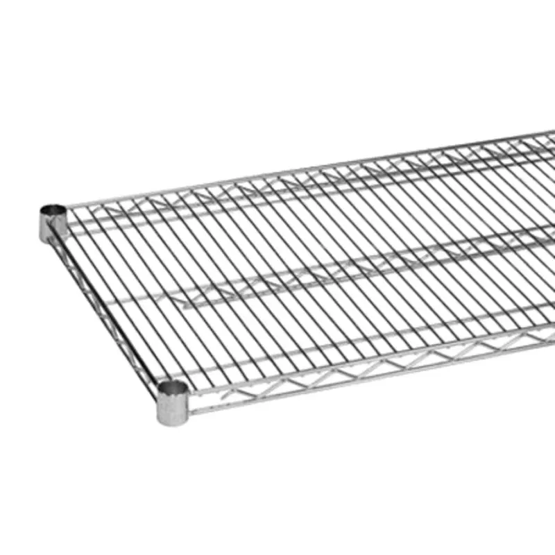 enhanced-wire-shelving-ws1854c-18-x-54-chrome-wire-shelf Enhanced Wire Shelving WS1854C 18″ x 54″ Chrome Wire Shelf