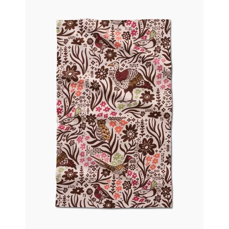 fall-fowl-tea-towel Fall Fowl Tea Towel