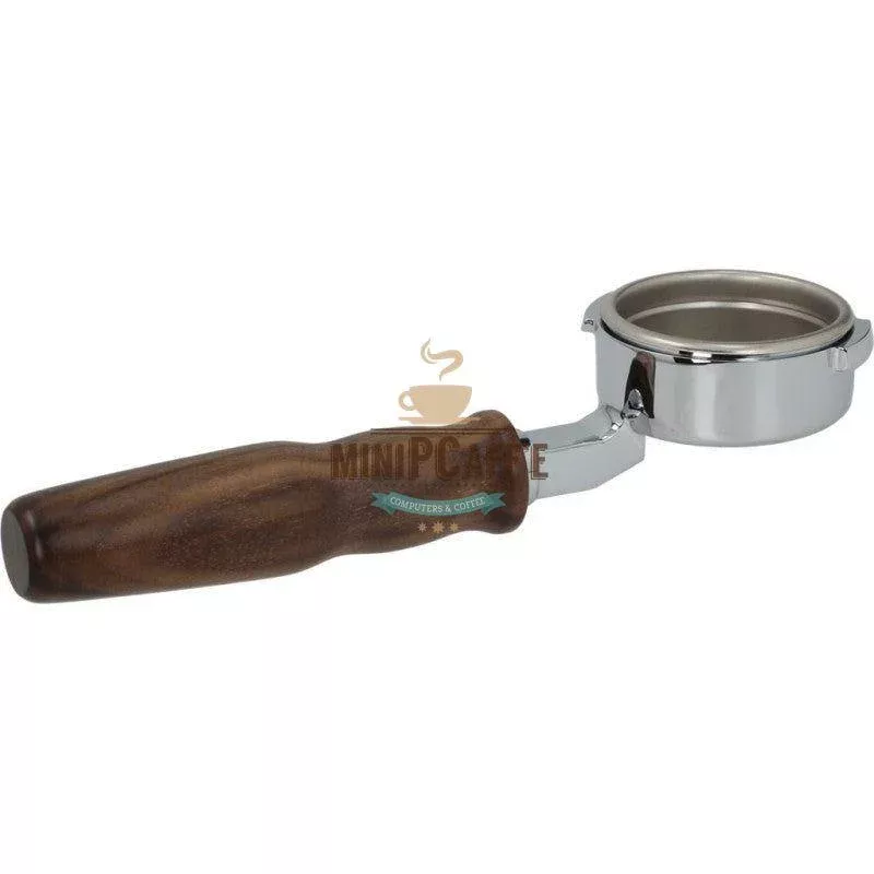 Gaggia Wooden Handle Bottomless Portafilter