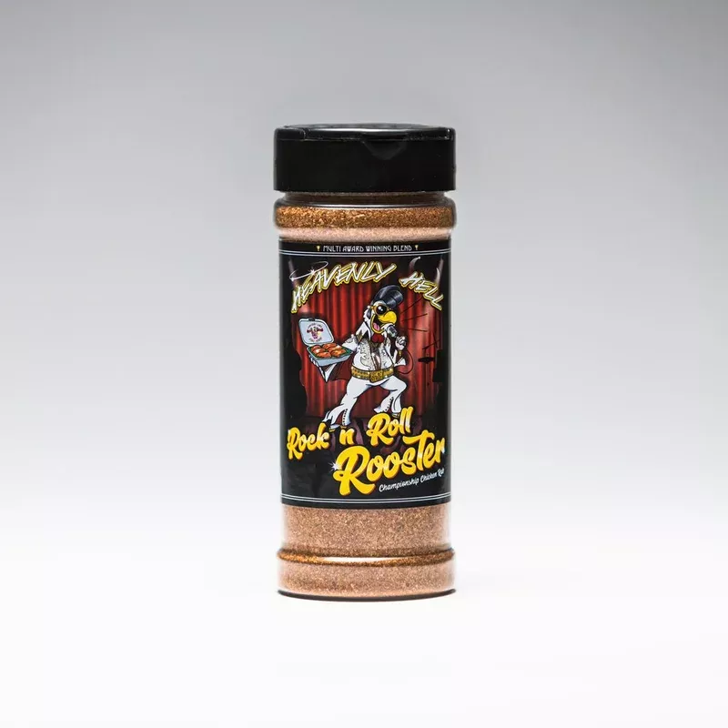 Heavenly Hell Championship BBQ Rock n Roll Rooster