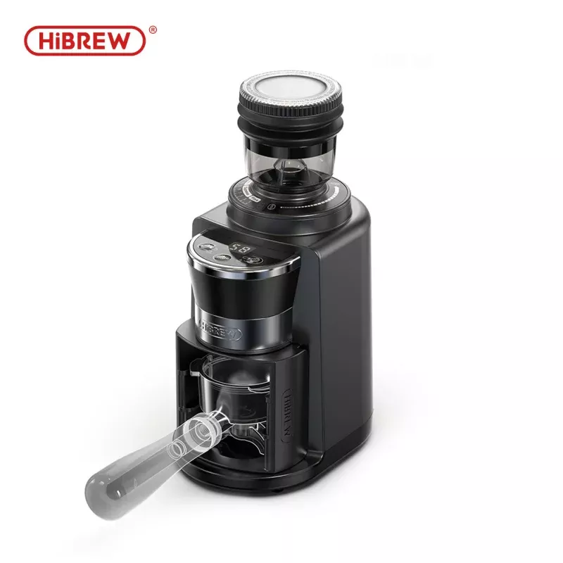 hibrew-automatic-burr-mill-electric-coffee-grinder-with-31-gearsvisual-bean-stor HiBREW Automatic Burr Mill Electric Coffee Grinder with 31 GearsVisual Bean Storage G3A