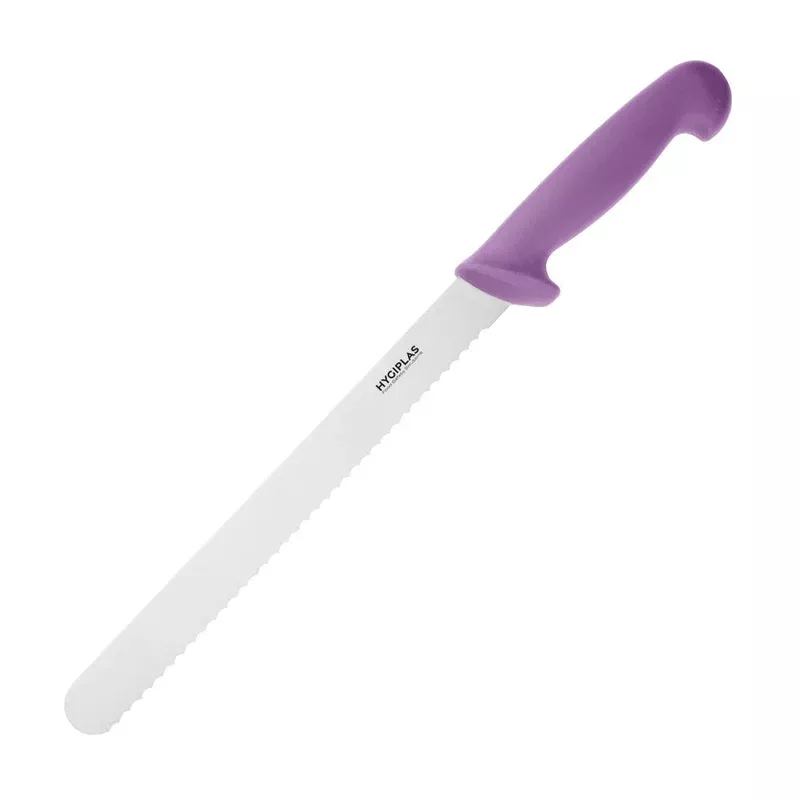 hygiplas-slicer-serrated-purple-24-8cm-fx123 Hygiplas Slicer Serrated Purple 24.8cm – FX123