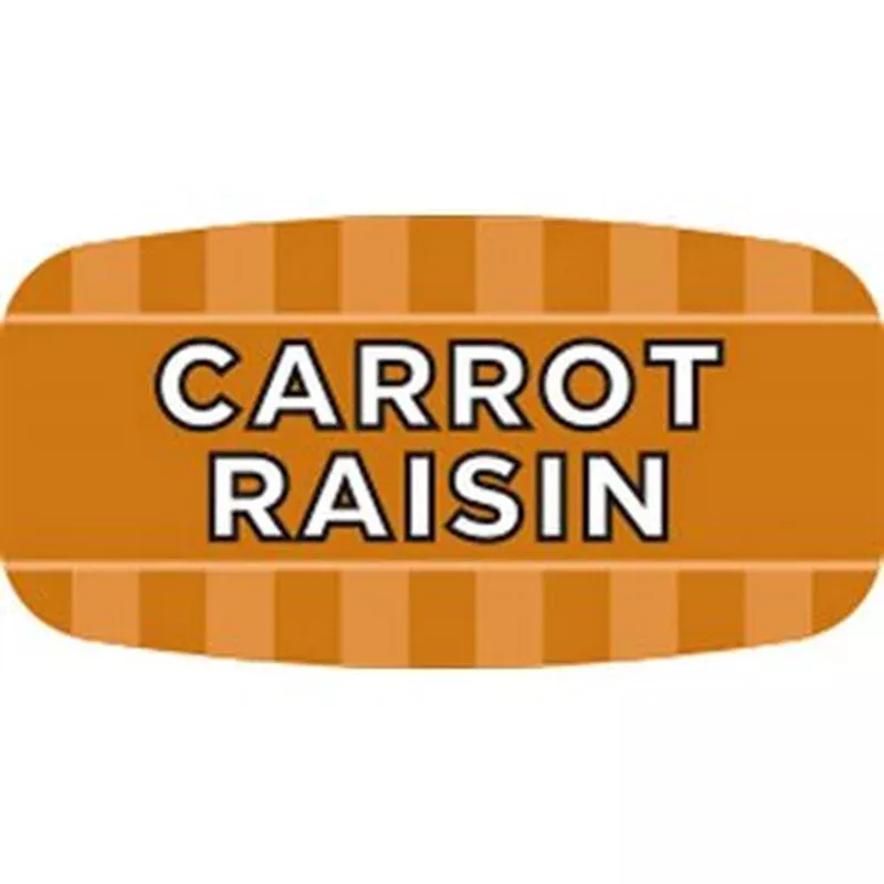label-carrot-raisin-4-color-process-uv-0-625-1-25-in-rectangular-1000-roll Label – Carrot Raisin 4 Color Process/UV 0.625×1.25 In. Rectangular 1000/Roll
