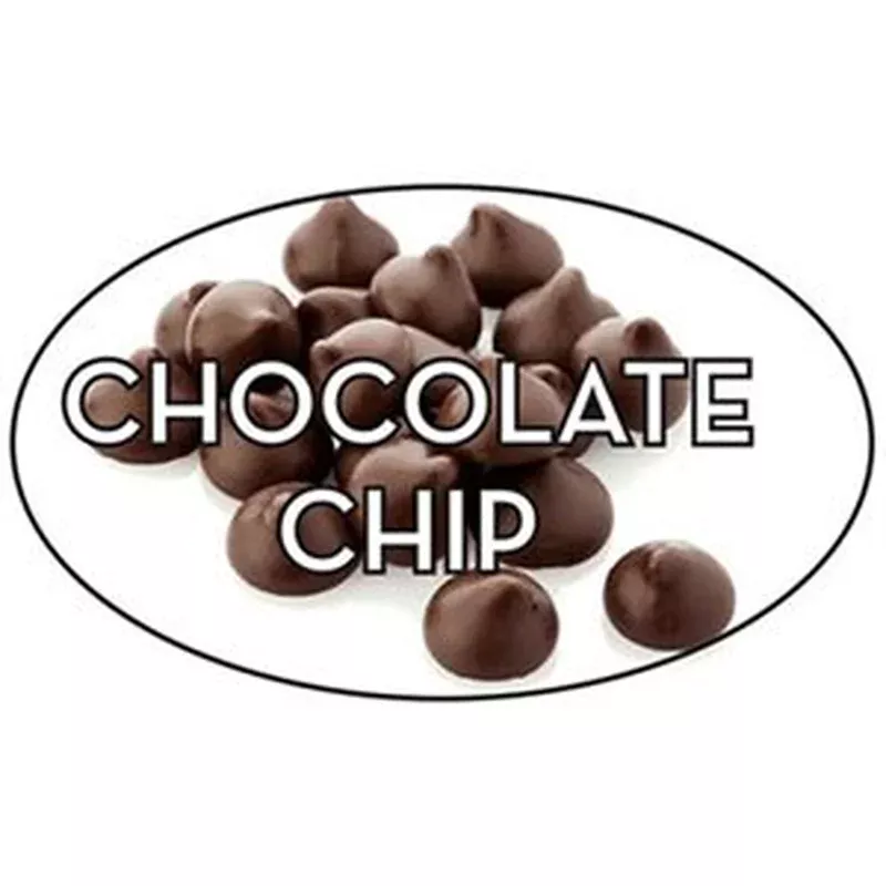label-chocolate-chip-4-color-process-1-25-2-in-oval-500-rl Label – Chocolate Chip 4 Color Process 1.25×2 In. Oval 500/rl