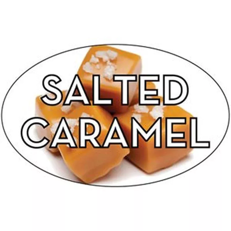 label-salted-caramel-4-color-process-1-25-2-in-oval-500-rl Label – Salted Caramel 4 Color Process 1.25×2 In. Oval 500/rl