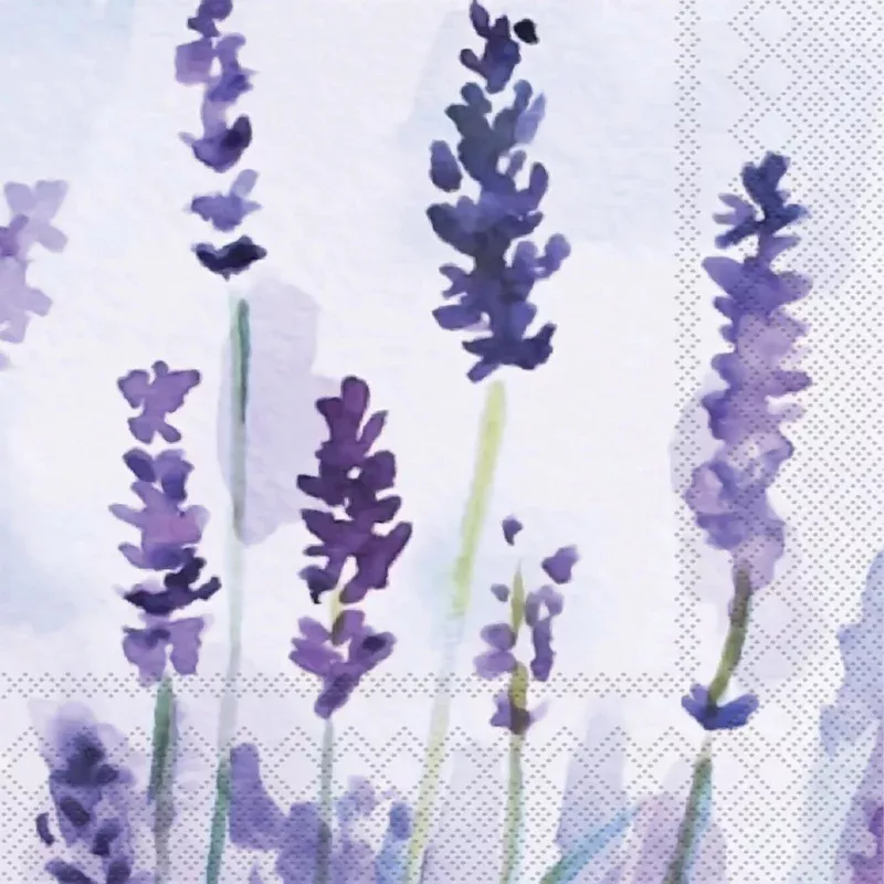 lavender-cocktail-napkin Lavender Cocktail Napkin