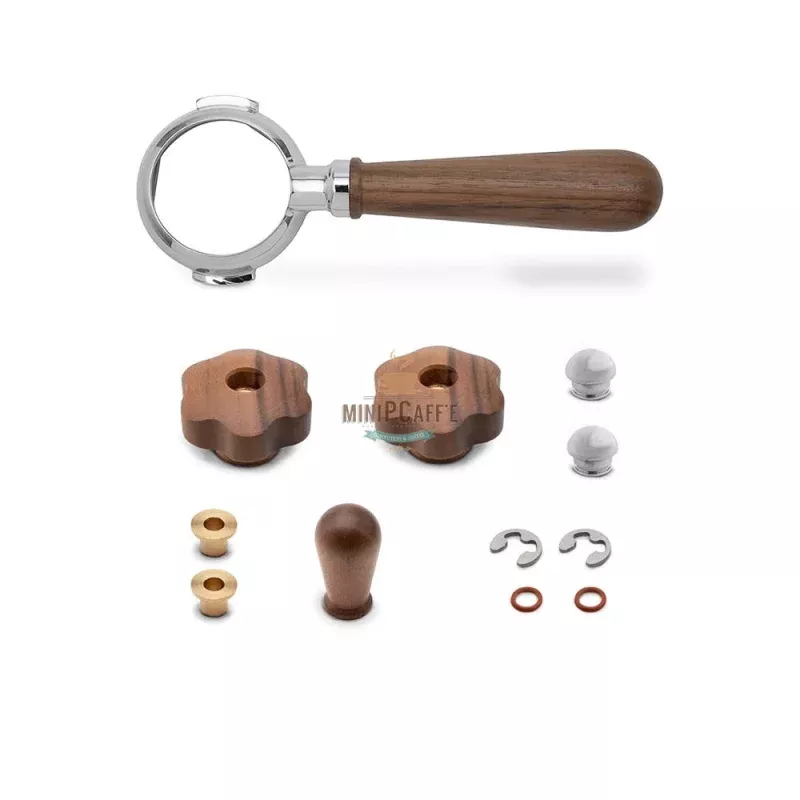 Lelit Mara X Walnut Wood Upgrade Kit & Bottomless Portafilter
