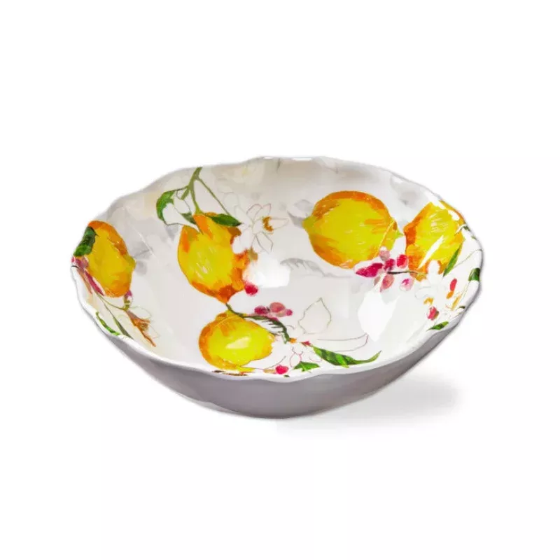 lemoncello-melamine-serving-bowl Lemoncello Melamine Serving Bowl