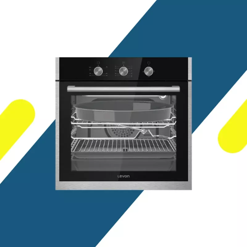 livon-60-cm-built-in-gas-oven-with-turbo-fanmechanical-timer-full-safety-systemm Livon 60 cm Built-in Gas Oven with Turbo FanMechanical Timer and Full Safety SystemModel1612003