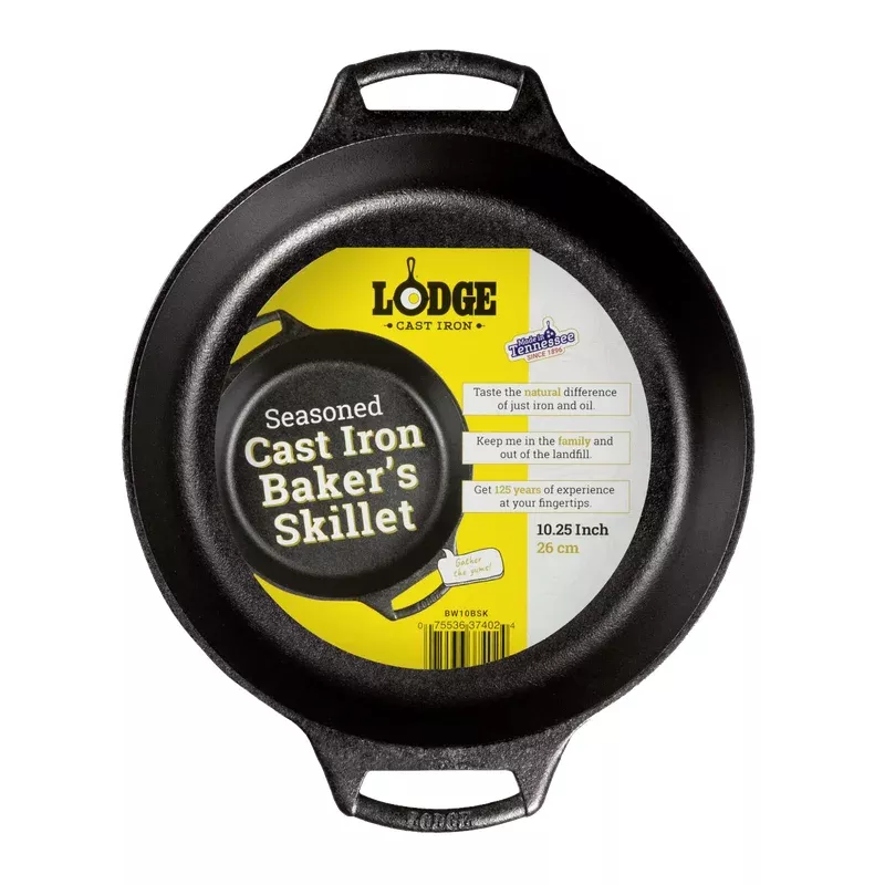 lodge-cast-iron-10-25-baker-s-skillet Lodge Cast Iron 10.25″ Baker’s Skillet