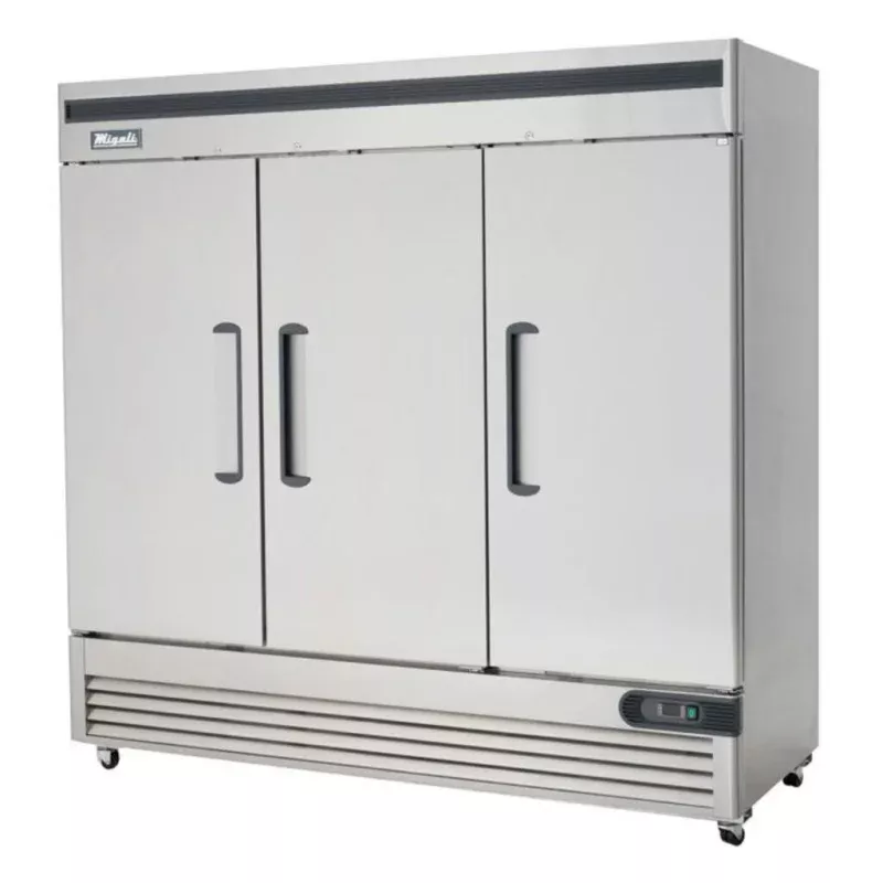 migali-c-3rb-hc-bottom-mount-82-three-solid-door-reach-in-refrigerator-72-cu-ft Migali C-3RB-HC, Bottom Mount 82″ Three Solid Door Reach In Refrigerator, 72 cu.ft.