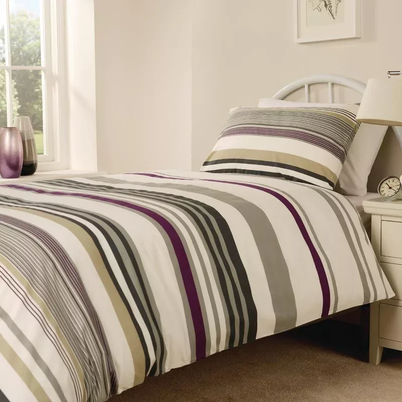 Mitre Essentials Madison Bedding Set Magenta Small Double – HD151