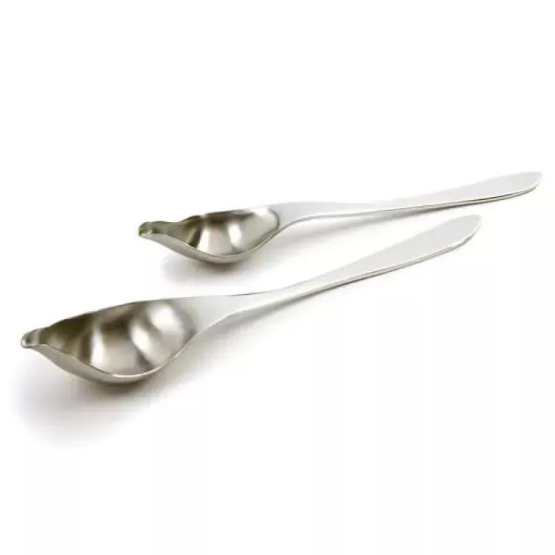 norpro-stainless-steel-drizzle-spoons-set-2 Norpro Stainless Steel Drizzle Spoons, Set of 2