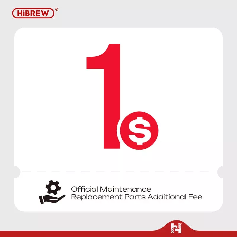Official Maintenance Replacement Parts Additional Fee