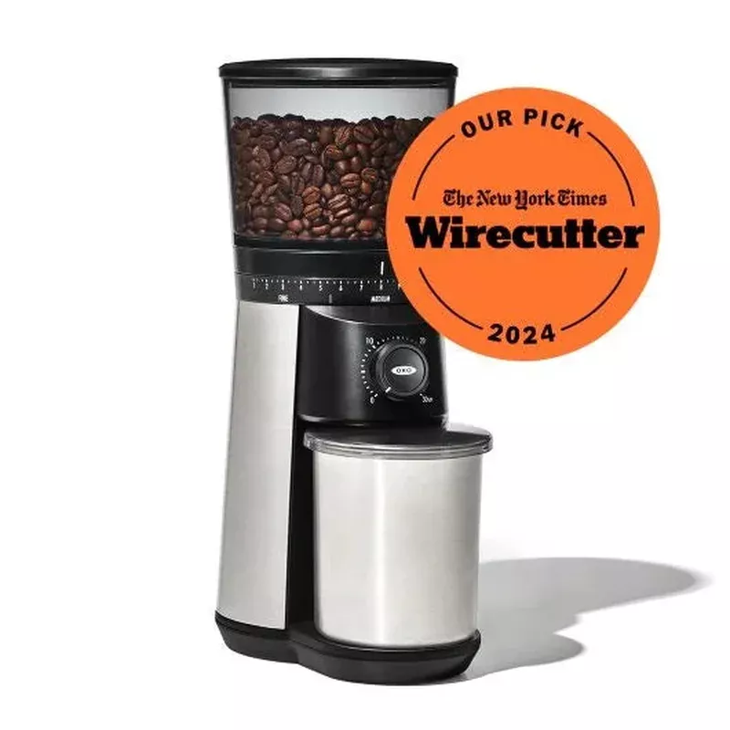 OXO BREW TIME BASED CONICAL BURR COFFEE GRINDER